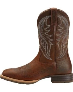 Ariat Men's Hybrid Rancher Western Performance Boots - Broad Square Toe -Western Shoe Store 030728 41 D1
