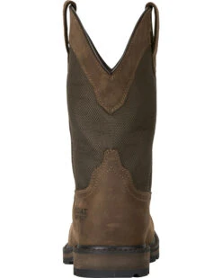 Ariat Groundbreaker Waterproof Western Work Boots - Steel Toe -Western Shoe Store 030741 EZ BK