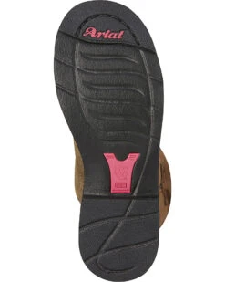 Ariat Fatbaby Brown Bomber Leather Boots - Crepe Sole -Western Shoe Store 031302 EZ BM