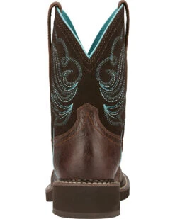 Ariat Women's Fatbaby Heritage Dapper Western Boots - Round Toe -Western Shoe Store 031889 47 BK