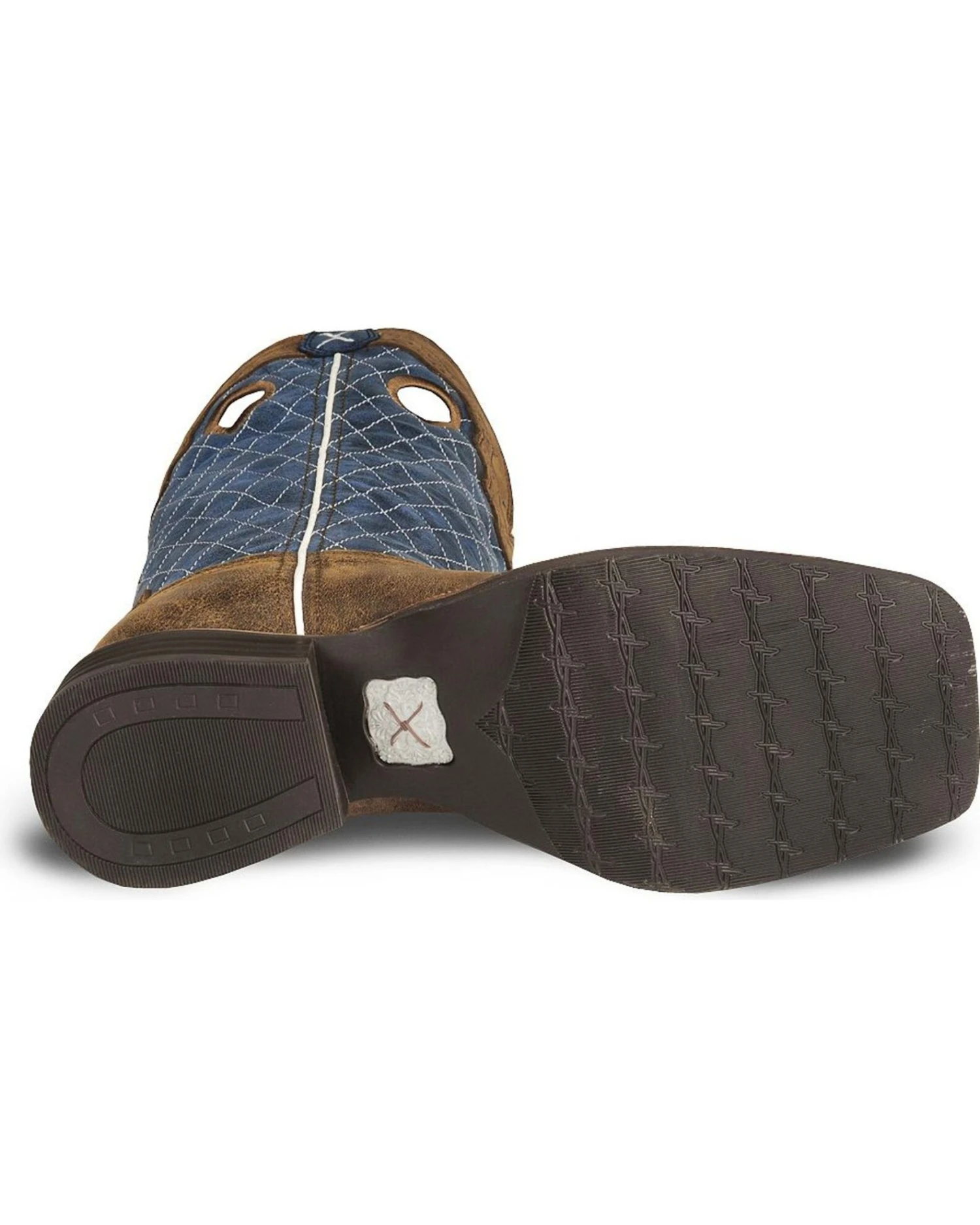 Twisted X Men's Distressed Ruff Stock Western Boots - Broad Square Toe 5 Twisted X Men's Distressed Ruff Stock Western Boots - Broad Square Toe - Image 5