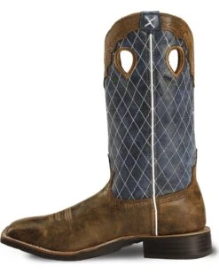 Twisted X Men's Distressed Ruff Stock Western Boots - Broad Square Toe 9 Twisted X Men's Distressed Ruff Stock Western Boots - Broad Square Toe -Western Shoe Store 036B30 B1 LT