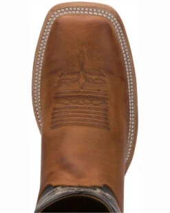 Justin Men's Caddo Bent Rail Western Boots - Broad Square Toe -Western Shoe Store 036P11 35 P6
