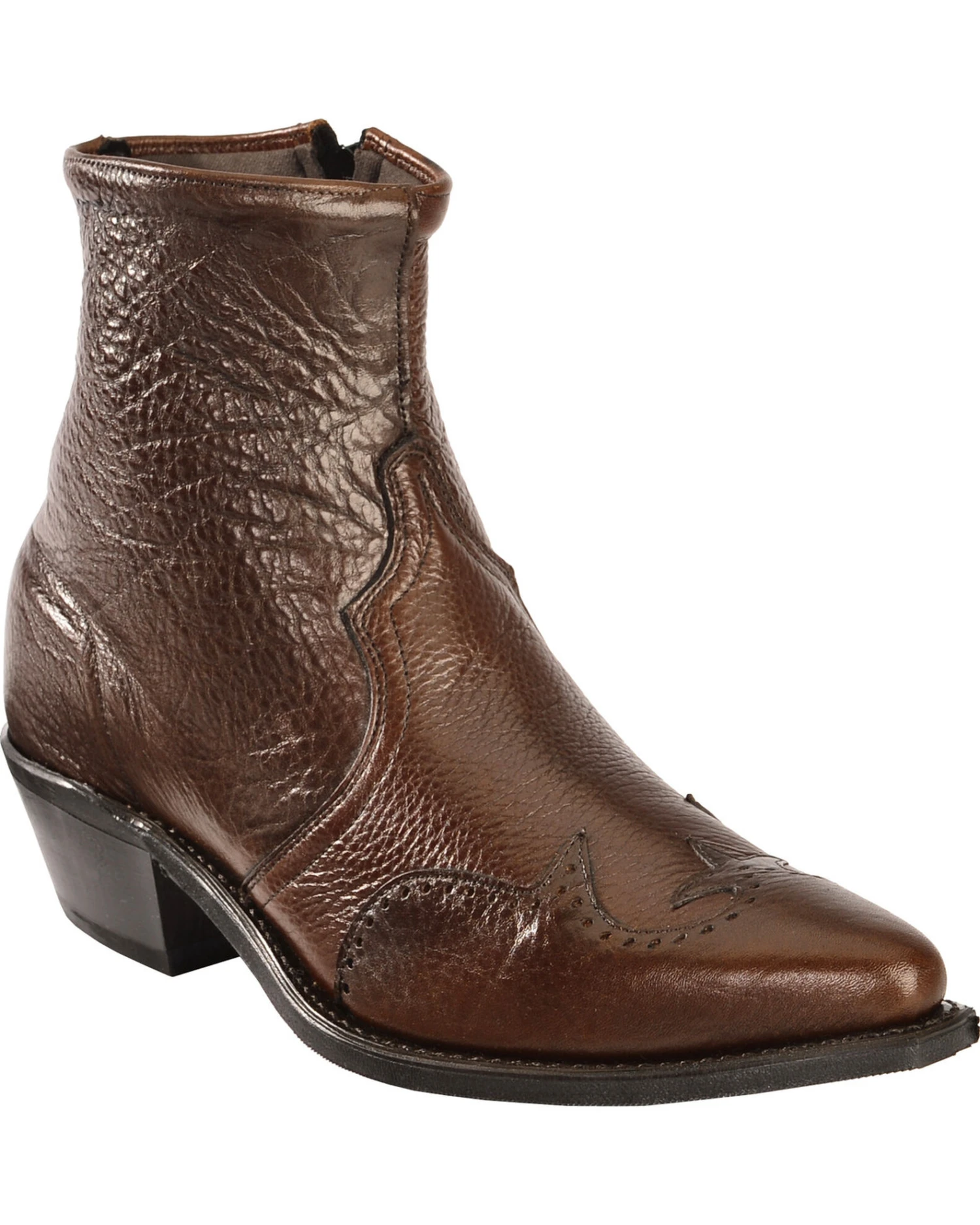 Abilene Men's 7" Wingtip Zip Boots 1 Abilene Men's 7" Wingtip Zip Boots
