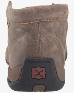 Twisted X Bomber Leather Lace-Up Driving Moccasins -Western Shoe Store 038680 7054 P4