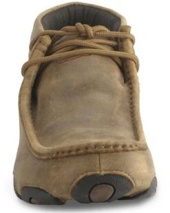 Twisted X Bomber Leather Lace-Up Driving Moccasins -Western Shoe Store 038680 B1 FT