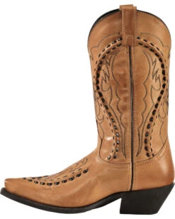Laredo Men's Laramie Snip Toe Western Boots -Western Shoe Store 038B82 BE LT