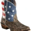 Roper Women's American Beauty Flag Ankle Boots