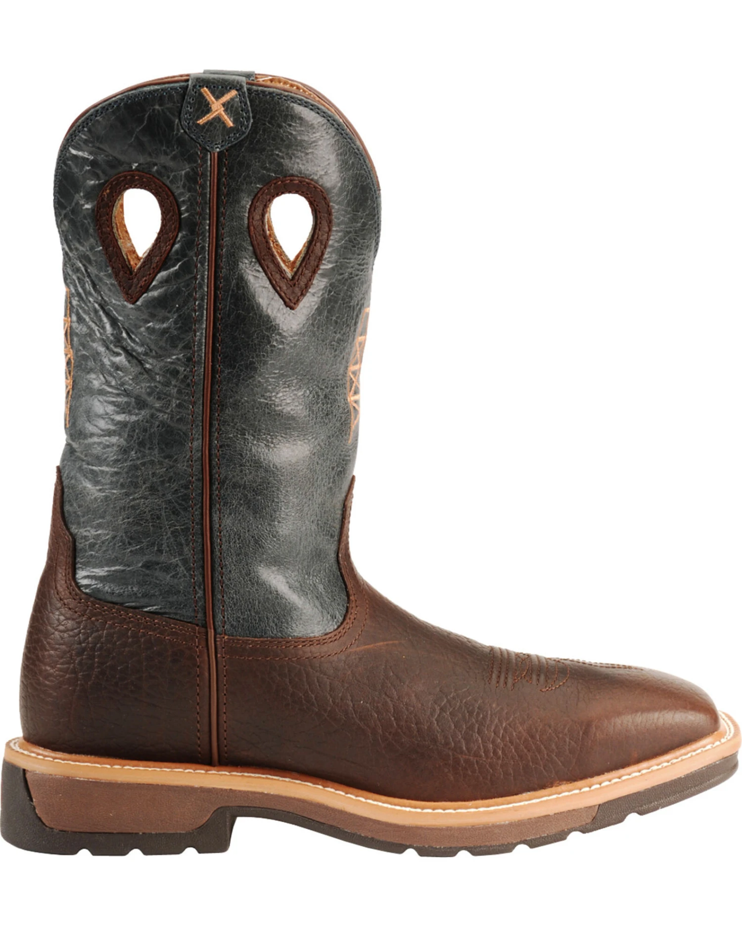 Twisted X Men's Square Steel Toe Lite Weight Work Boots 2 Twisted X Men's Square Steel Toe Lite Weight Work Boots - Image 2