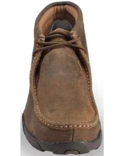 Twisted X Men's Driving Mocs Steel Toe Lace-Up Work Shoes -Western Shoe Store 050K11 41 FT