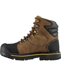 Keen Men's Milwaukee Mid Waterproof Boots - Steel Toe -Western Shoe Store 050P88 B8 LT