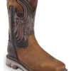 Justin Men's Tanker Western Work Boots - Steel Toe