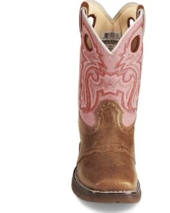 Durango Girls' Western Boots - Square Toe 10 Durango Girls' Western Boots - Square Toe -Western Shoe Store 053748 22 FT