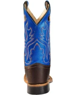 Cody James Boys' Thunder Western Boots - Square Toe -Western Shoe Store 053833 WT BK