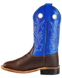 Cody James Boys' Thunder Western Boots - Square Toe -Western Shoe Store 053833 WT LT