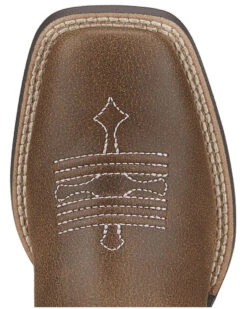 Ariat Girls' Tombstone Western Boots - Broad Square Toe -Western Shoe Store 053H95 ZS TP