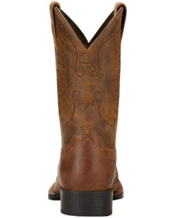 Ariat Boys' Honor Western Boots - Square Toe -Western Shoe Store 053M41 B1 BK