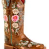 Macie Bean Little Girls' Honey Bunch Western Boots - Square Toe