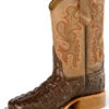 Horse Power Boys' Nile Croc Print Western Boots - Square Toe