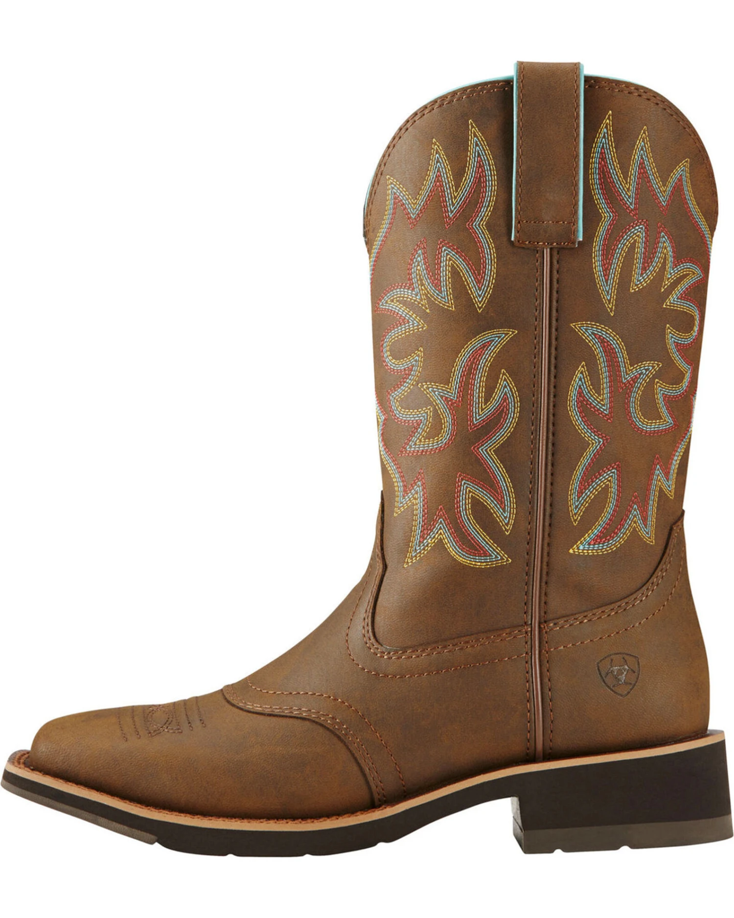 Ariat Women's Delilah Western Performance Boots - Broad Square Toe 2 Ariat Women's Delilah Western Performance Boots - Broad Square Toe - Image 2