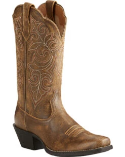 Ariat Women's Round Up Square Toe Western Boots
