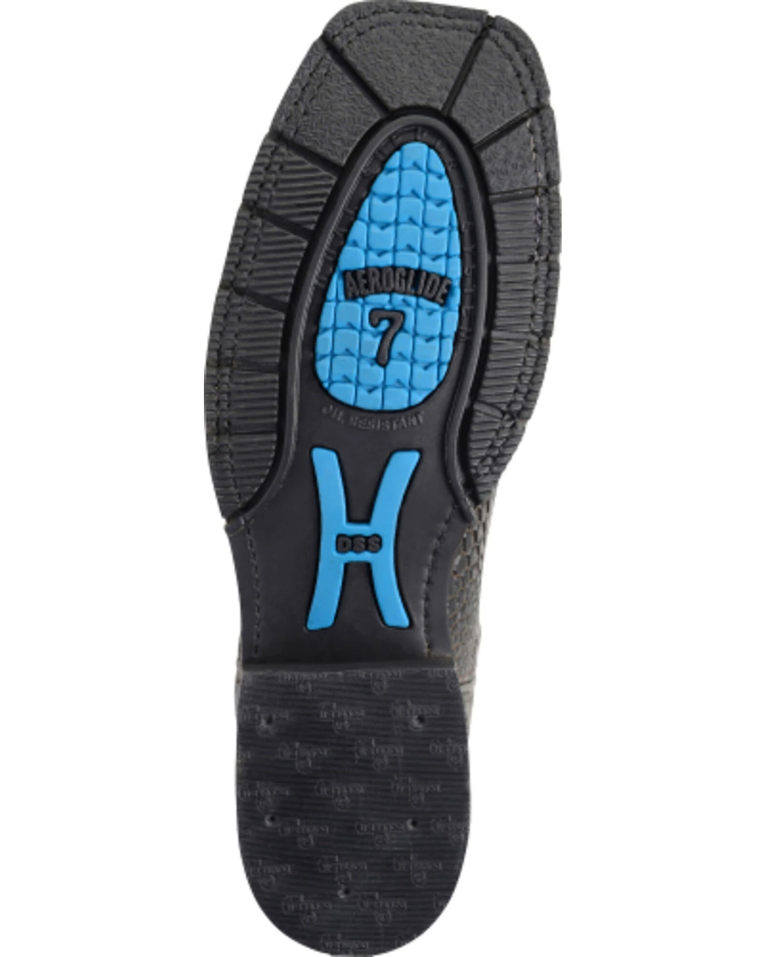 Double H Men's 12" Caiman Print Steel Toe Western Boots 4 Double H Men's 12" Caiman Print Steel Toe Western Boots - Image 4