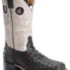 Double H Men's 12" Caiman Print Steel Toe Western Boots