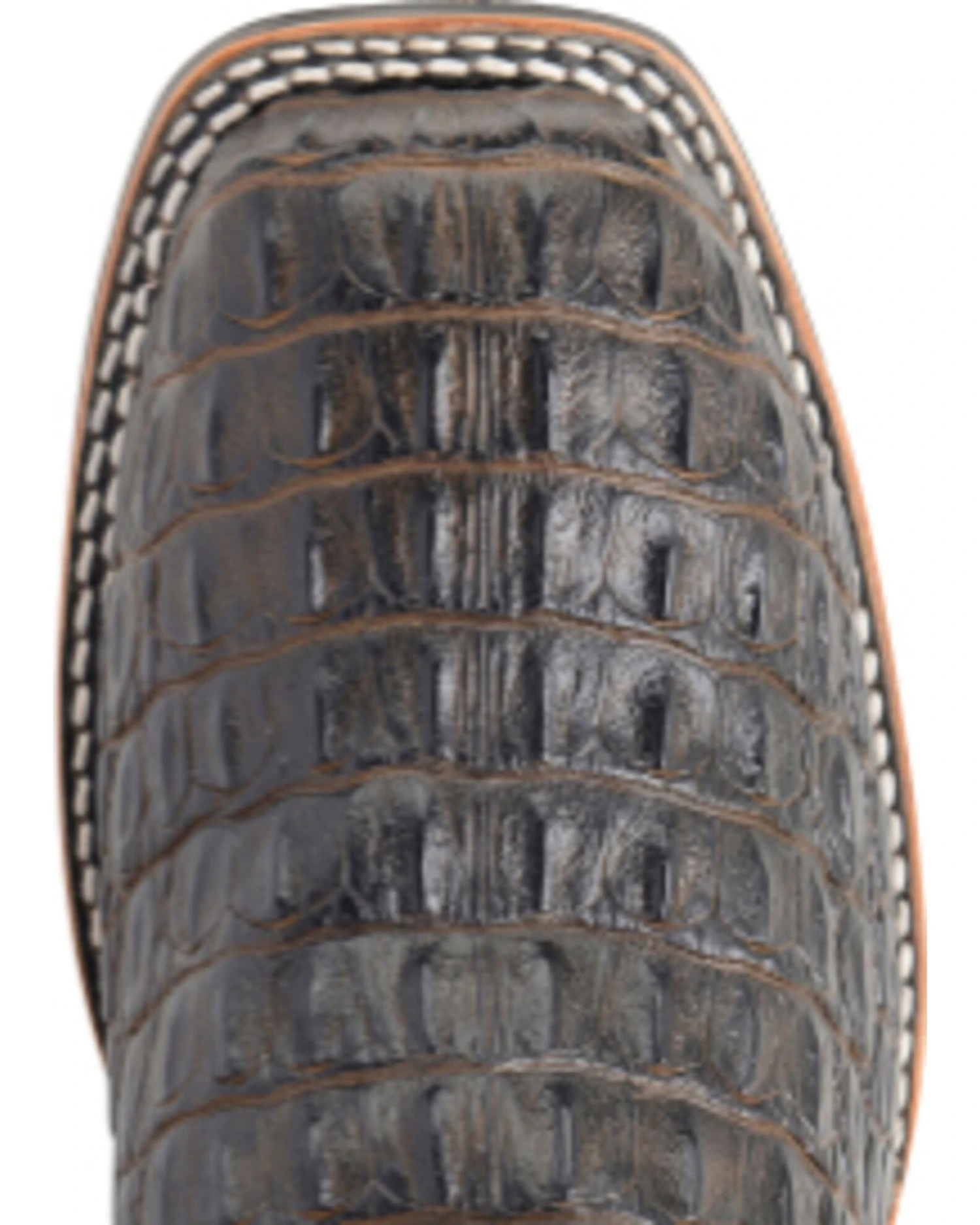 Double H Men's 12" Caiman Print Steel Toe Western Boots 5 Double H Men's 12" Caiman Print Steel Toe Western Boots - Image 5