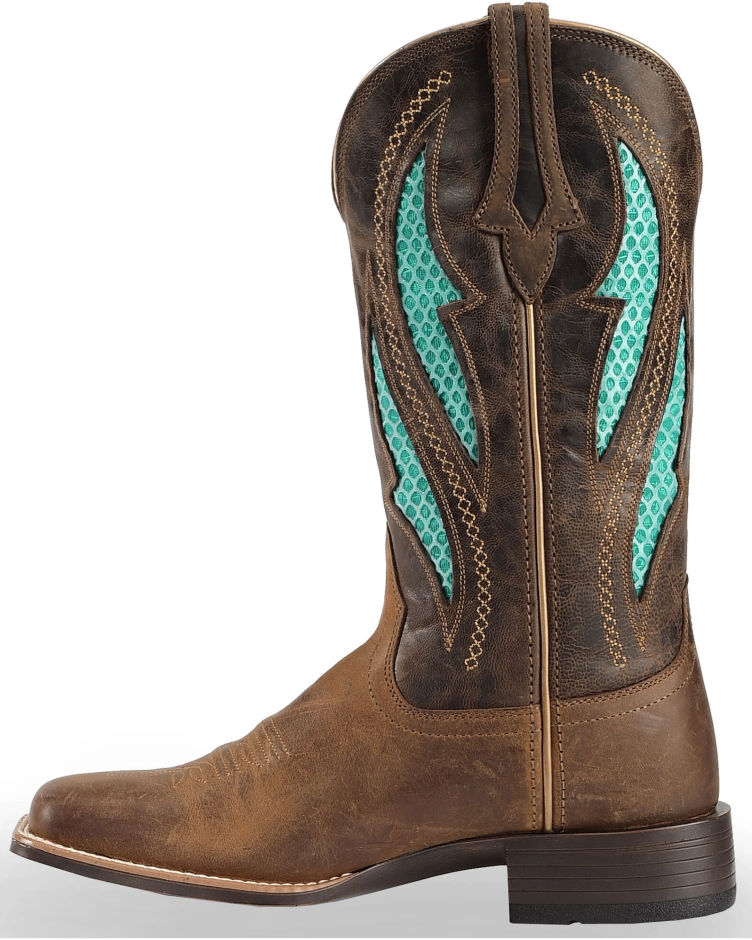 Ariat Women's VentTEK Ultra Quickdraw Western Performance Boots - Broad Square Toe 3 Ariat Women's VentTEK Ultra Quickdraw Western Performance Boots - Broad Square Toe - Image 3