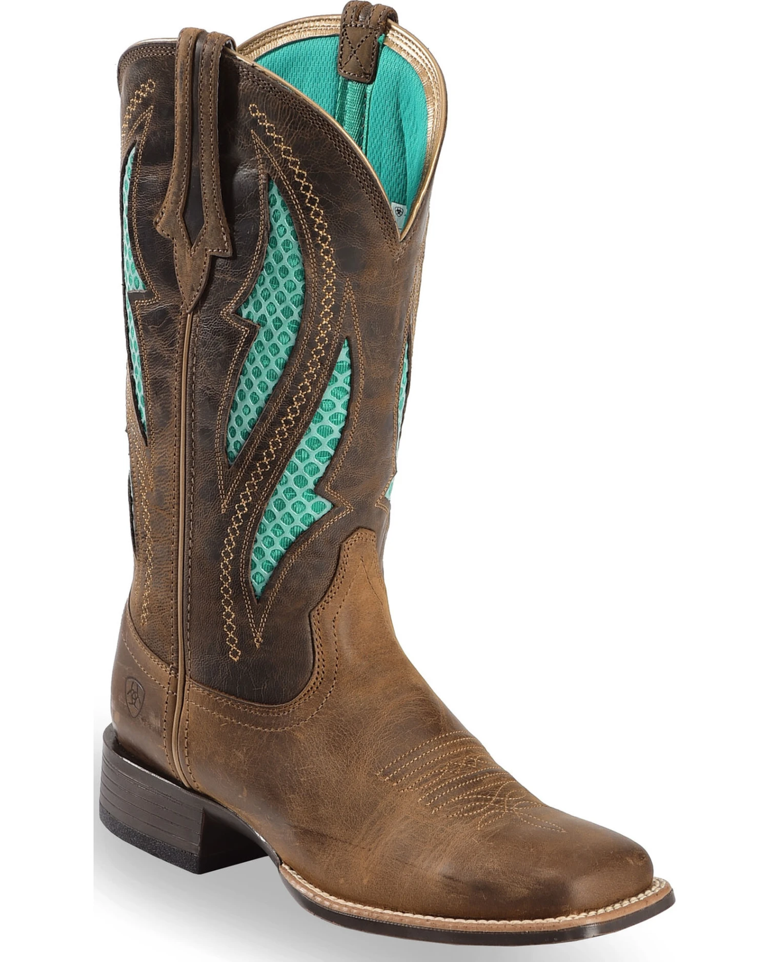 Ariat Women's VentTEK Ultra Quickdraw Western Performance Boots - Broad Square Toe 1 Ariat Women's VentTEK Ultra Quickdraw Western Performance Boots - Broad Square Toe