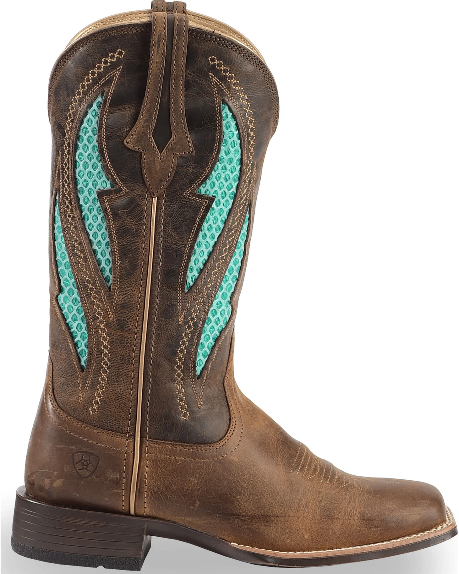Ariat Women's VentTEK Ultra Quickdraw Western Performance Boots - Broad Square Toe 2 Ariat Women's VentTEK Ultra Quickdraw Western Performance Boots - Broad Square Toe - Image 2