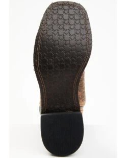 Smoky Mountain Boys' Jesse Bison Leather Print Boot - Square Toe -Western Shoe Store 2000236238 200 P7