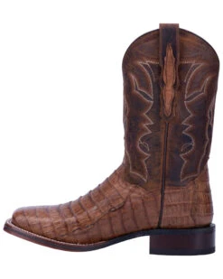 Dan Post Men's Kingsly Caiman Western Boots - Broad Square Toe -Western Shoe Store 2000276157 240 P3