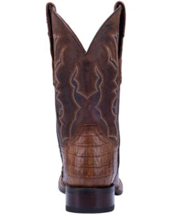 Dan Post Men's Kingsly Caiman Western Boots - Broad Square Toe -Western Shoe Store 2000276157 240 P4