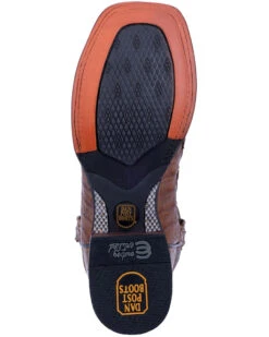 Dan Post Men's Kingsly Caiman Western Boots - Broad Square Toe -Western Shoe Store 2000276157 240 P7