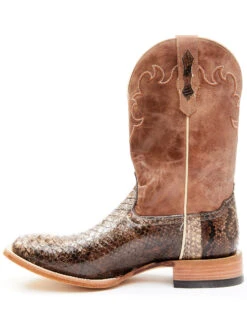 Cody James Men's Exotic Python Western Boots - Broad Square Toe 9 Cody James Men's Exotic Python Western Boots - Broad Square Toe -Western Shoe Store 2000276397 936 P3