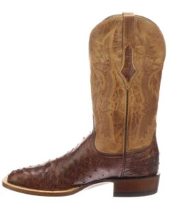 Lucchese Men's Cliff Exotic Western Boots - Square Toe -Western Shoe Store 2000277051 201 P3