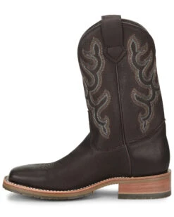 Double H Men's Dark Brown Elk Western Boots - Broad Square Toe 9 Double H Men's Dark Brown Elk Western Boots - Broad Square Toe -Western Shoe Store 2000285688 240 P3