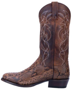 Dan Post Men's Manning Exotic Python Western Boots - Medium Toe -Western Shoe Store 2000285914 200 P3
