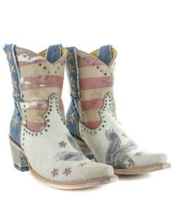 Old Gringo Women's Jorie Short Western Booties - Snip Toe -Western Shoe Store 2000289008 251 P4