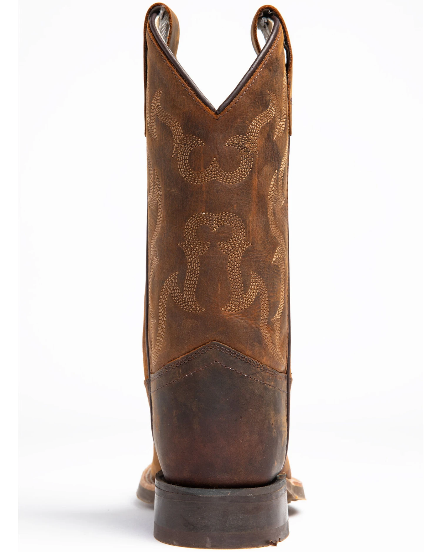 Cody James Boys' Full-Grain Leather Western Boots - Square Toe 5 Cody James Boys' Full-Grain Leather Western Boots - Square Toe - Image 5
