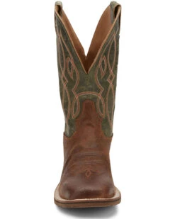 Tony Lama Men's Landgrab Brown Western Boots - Broad Square Toe 11 Tony Lama Men's Landgrab Brown Western Boots - Broad Square Toe -Western Shoe Store 2000293428 200 P5