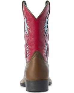Ariat Little Girls' Homestead VentTEK Western Boots - Broad Square Toe -Western Shoe Store 2000294019 200 P3