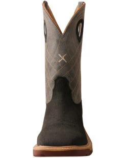 Twisted X Men's Brown CellStretch Western Boots - Broad Square Toe -Western Shoe Store 2000307467 200 P5