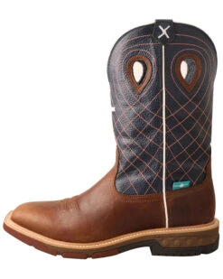 Twisted X Men's Waterproof CellStretch Western Work Boots - Alloy Toe -Western Shoe Store 2000307471 200 P3