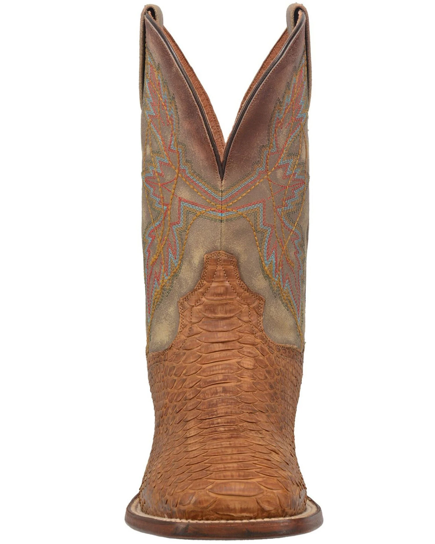 Dan Post Men's Dry Gulch Python Exotic Boots - Broad Square Toe 5 Dan Post Men's Dry Gulch Python Exotic Boots - Broad Square Toe - Image 5