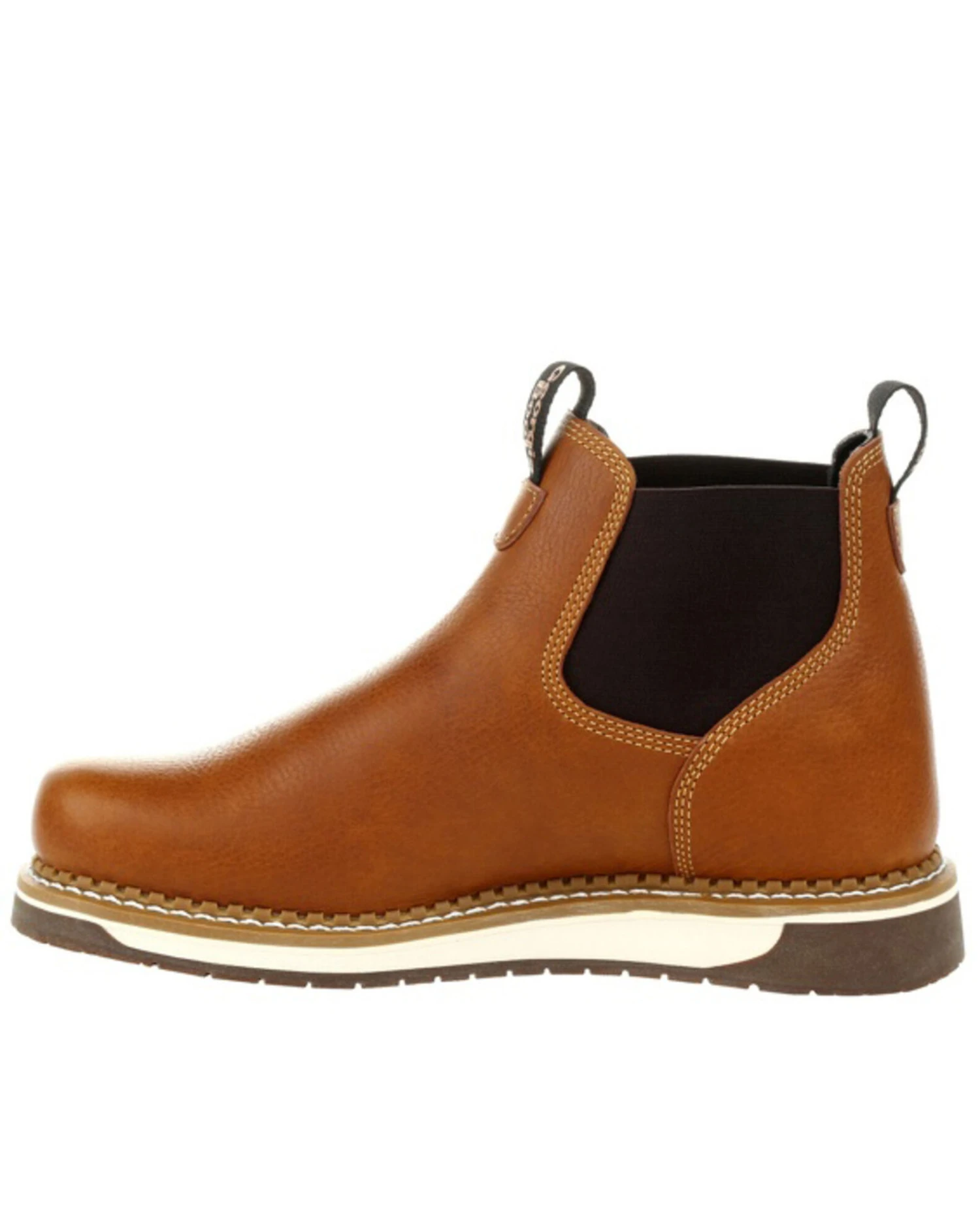 Georgia Boot Men's AMP LT Wedge Chelsea Work Boots - Soft Toe 3 Georgia Boot Men's AMP LT Wedge Chelsea Work Boots - Soft Toe - Image 3