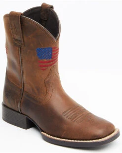 Ariat Boys' American Pride Western Boots - Square Toe