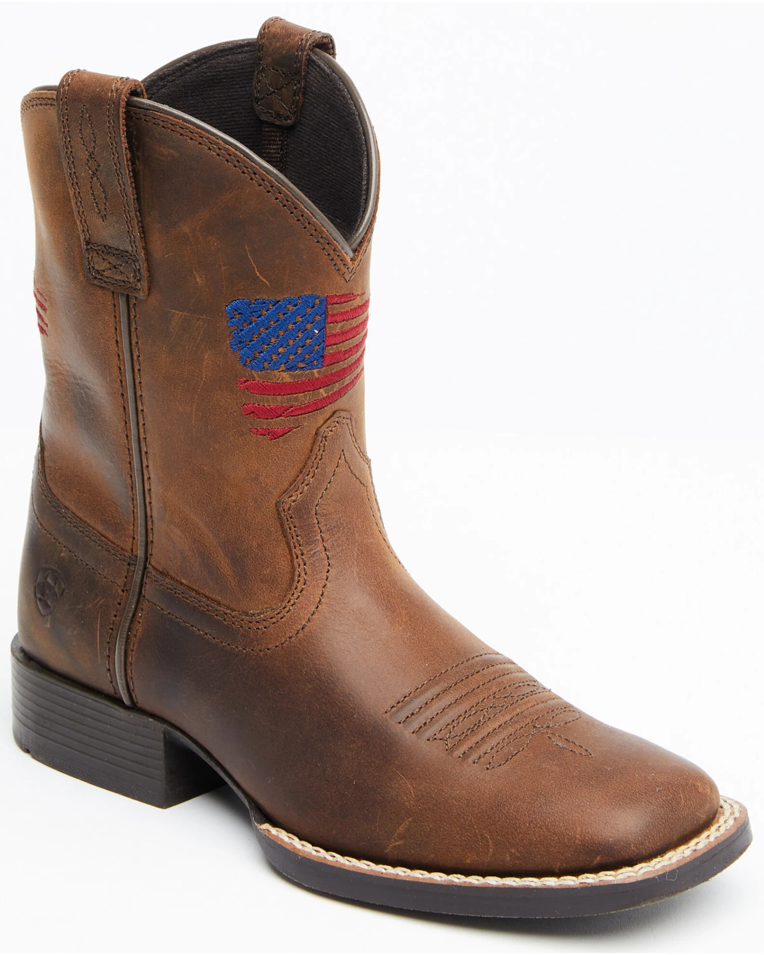 Ariat Boys' American Pride Western Boots - Square Toe 1 Ariat Boys' American Pride Western Boots - Square Toe