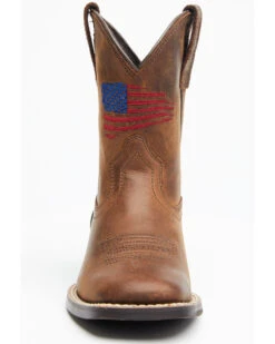 Ariat Boys' American Pride Western Boots - Square Toe 10 Ariat Boys' American Pride Western Boots - Square Toe -Western Shoe Store 2000320900 200 P4